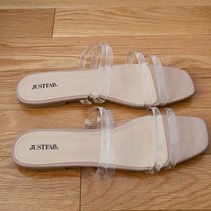 JustFab Dedie Flat Sandals